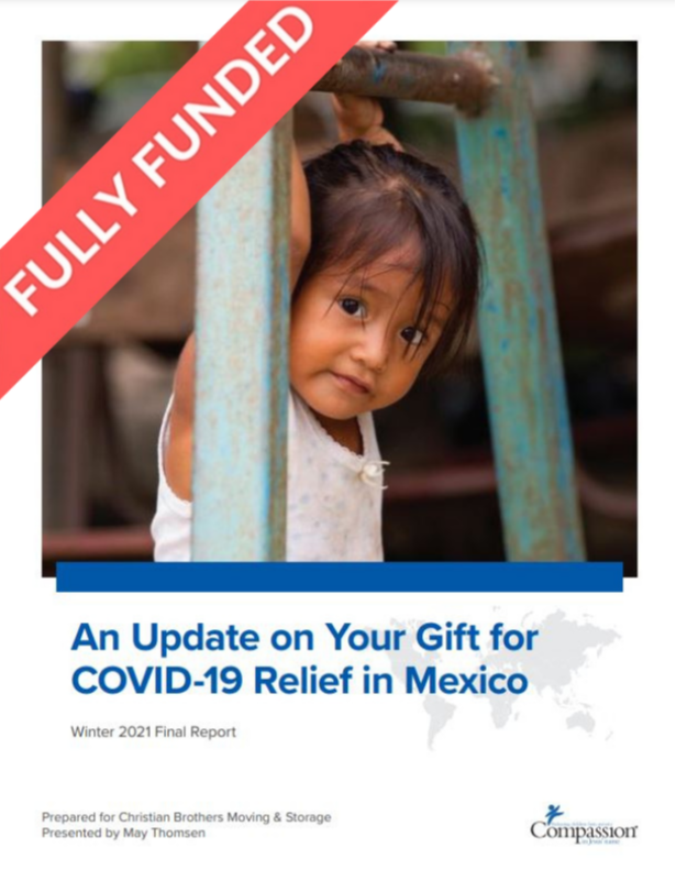 
    Fully Funded: An Update on Your Gift for COVID-19 Relief in Mexico