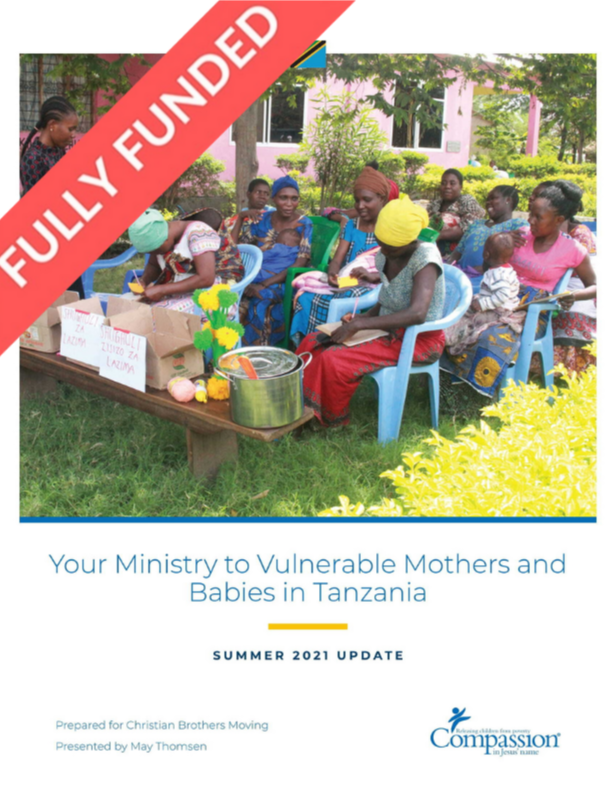 
    Fully Funded: Your Ministry to Vulnerable Mothers and Babies in Tanzania